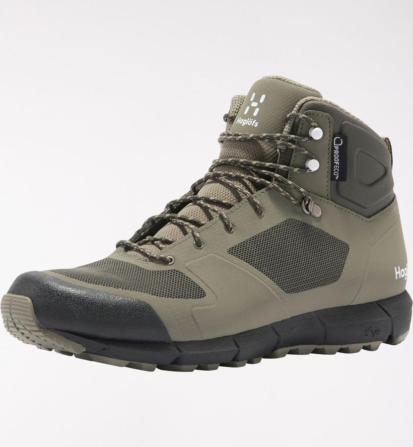 Haglöfs Womens L.I.M Mid Proof Eco Hiking Boots Green/Navy New Zealand 64719TULK